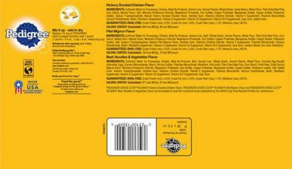 Pedigree Choice Cuts in Gravy Adult Wet Dog Food - 30-Count Variety Pack, 3.5 oz Pouches - Image 14