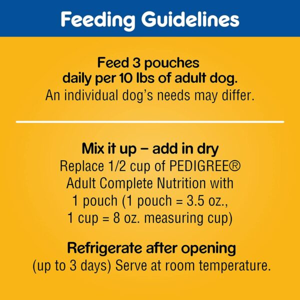Pedigree Choice Cuts in Gravy Adult Wet Dog Food - 30-Count Variety Pack, 3.5 oz Pouches - Image 8