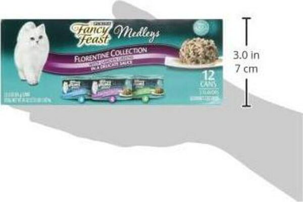 PURINA Fancy Feast Medleys Florentine Wet Cat Food Variety Pack - 24 Cans, 3 oz Each - Image 10