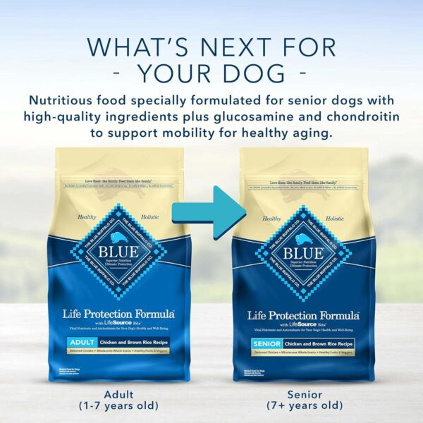 BLUE Life Protection Formula Natural Adult Dry Dog Food, Chicken and Brown Rice 30-lb - Image 8