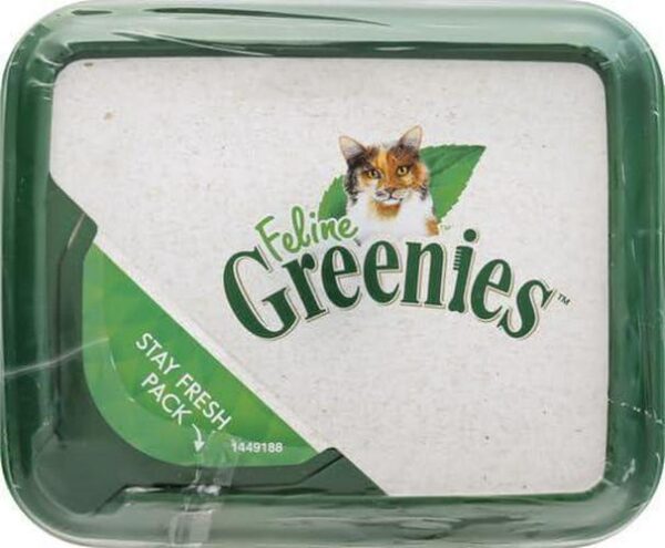 Greenies Feline Dental Cat Treats - Oven Roasted Chicken Flavor, 9.75 oz - Image 13