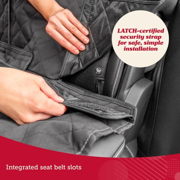 Lusso Gear Dog Car Seat Cover for Back Seat - Protect Your Vehicle from Scratches, Mud, and More! - Image 7