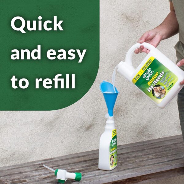 Simple Green Outdoor Odor Eliminator for Pets, Dogs 1 Gallon Refill - Keep Your Artificial Lawn and Patio Fresh and Clean - Image 3