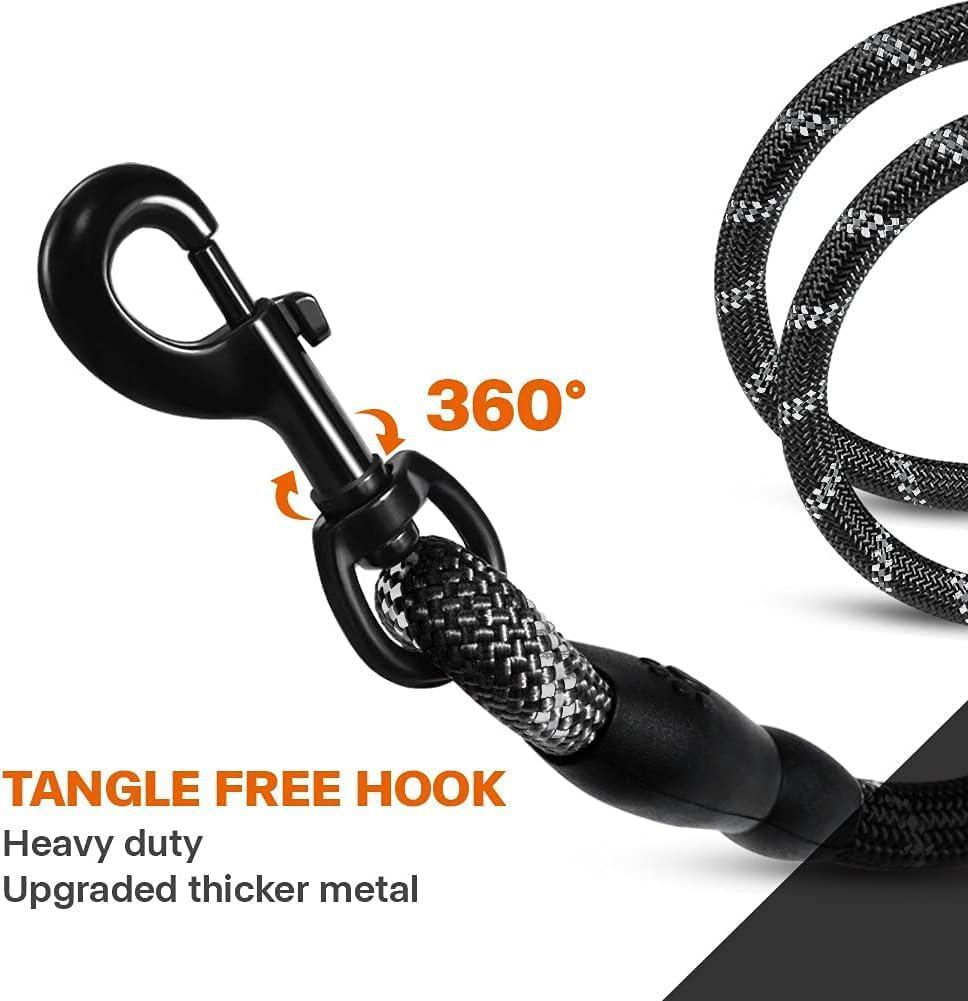 Taglory Rope Dog Leash 6 FT with Comfortable Padded Handle for Large Dogs - Image 6
