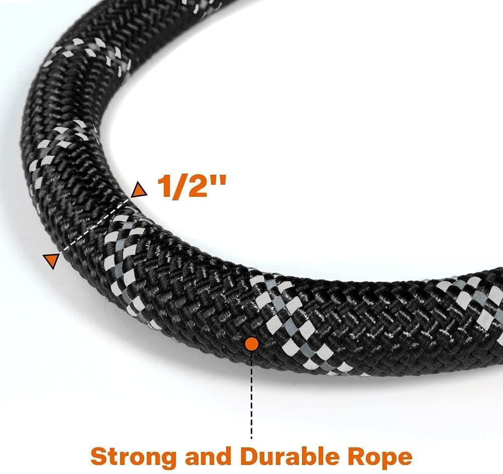 Taglory Rope Dog Leash 6 FT with Comfortable Padded Handle for Large Dogs - Image 3
